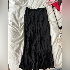 Zara satin effect mini skirt